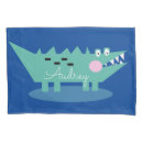 Search for wild animal pillowcases Crocodile