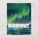 Search for northern lights postcards Scandinavia