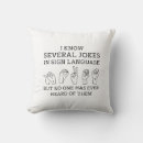 Search for language cushions Humour