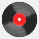 Search for retro vinyl stickers Red