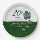 Search for 20th anniversary plates Emerald