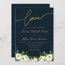 Search for navy and ivory wedding invitations Floral