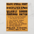 Search for magic shows postcards Vintage