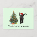 Search for black santa invitations Animal