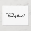 Search for maid of honor invitations Simple