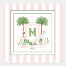 Search for monogram flamingo stickers For her