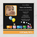 Search for train 3rd birthday invitations Boys