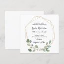 Search for geometric greenery wedding invitations Rustic