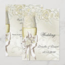 Search for champagne gold wedding invitations Cream