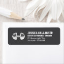 Search for gym return address labels Trainer