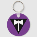 Search for feminism round key rings Purple