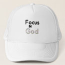 Search for focus hats Typography