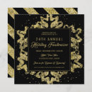 Search for black and gold gala invitations Fundraising event