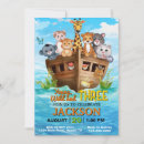 Search for noahs ark birthday invitations Tiger