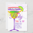 Search for purple martini invitations Gold