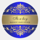 Search for gold flourish stickers Damask