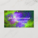 Search for astronomy business cards Nebula