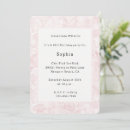 Search for pretty in pink invitations Girly