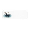 Search for moose return address labels Wildlife