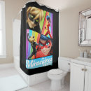 Search for ladybug shower curtains Crimefighting superhero