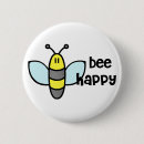 Search for bee happy badges Animals