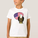 Search for american flag kids tshirts Bald eagle