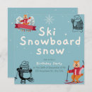 Search for ski party invitations Cute