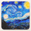 Search for impressionism coasters The starry night
