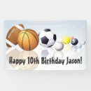 Search for basketball birthday banners Tennis