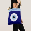 Search for evil eye tote bags Greek