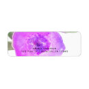Search for pink purple return address labels Garden