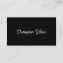 Search for email business cards Black