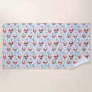 Search for santa claus beach towels Xmas
