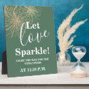 Search for wedding tabletop signs Green