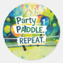 Search for pickleball paddle stickers Birthday