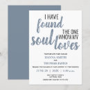 Search for love song wedding invitations My soul loves