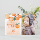 Search for turning two birthday invitations Orange