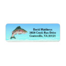 Search for trout return address labels Water