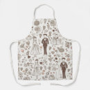 Search for bride and groom aprons Modern
