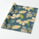 Search for leaves wrapping paper Woodland