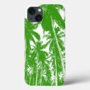 Search for green and white patterns iphone cases Tropical