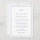 Search for dusty blue invitations Simple