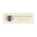 Search for camera return address labels Watercolor