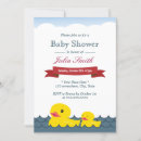 Search for duck baby girl shower invitations Elegant