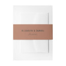 Search for wedding invitation belly bands Classy