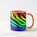 Search for zebra rainbow mugs Animal
