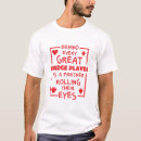 Search for eye roll tshirts Player