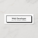 Search for pc business cards Web developer