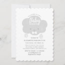 Search for grey baby shower invitations Cloud