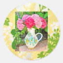 Search for green hydrangeas stickers Flowers
